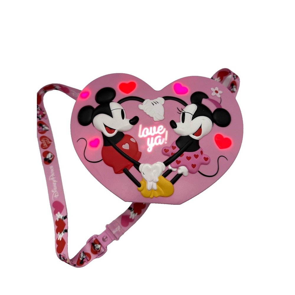 Disney Valentine's Day Love Ya! Mickey & Minnie Lighted Popcorn Bucket 2025